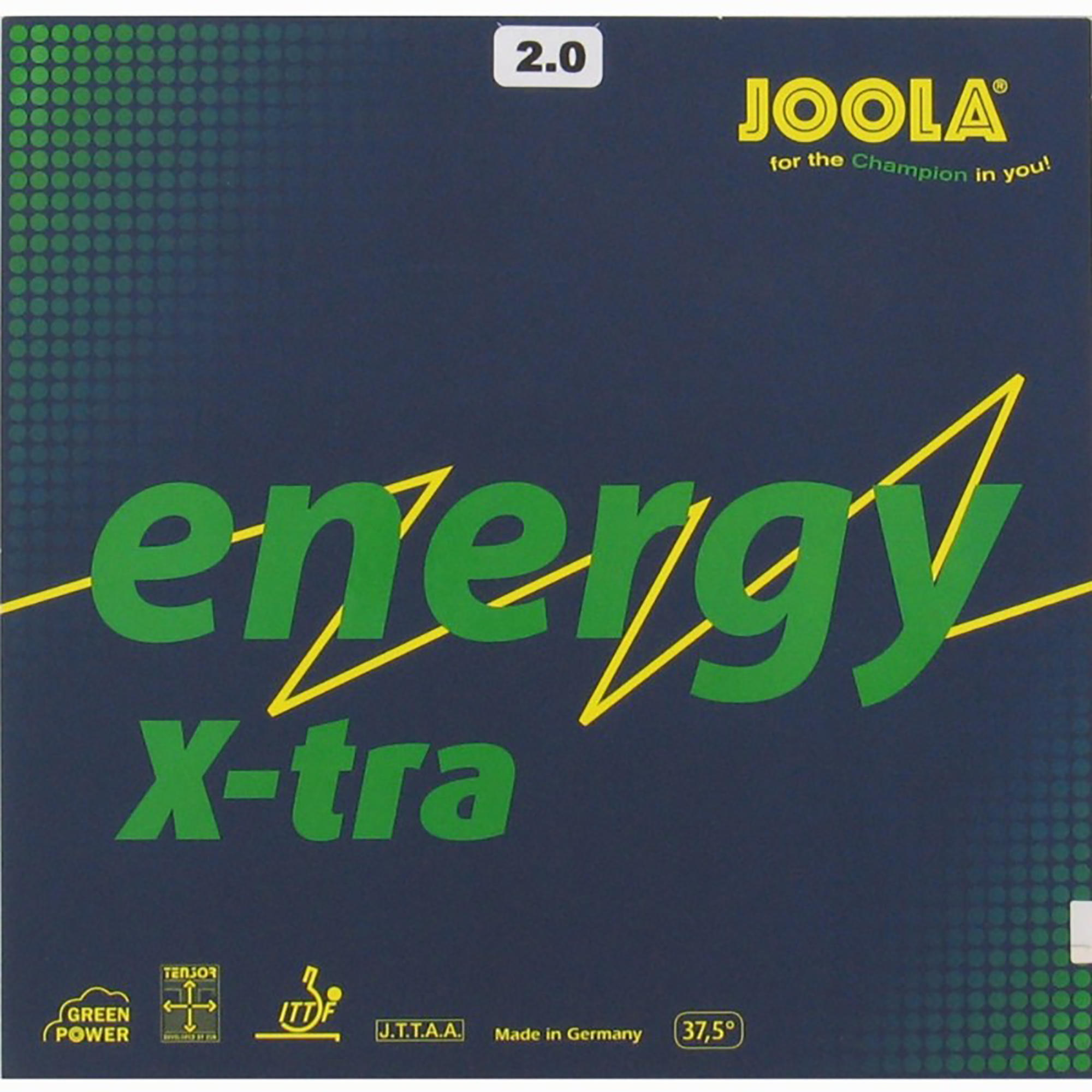 Накладка для настольного тенниса Energy X-Tra JOOLA поролоновый аппликатор для накладок для настольного тенниса joola