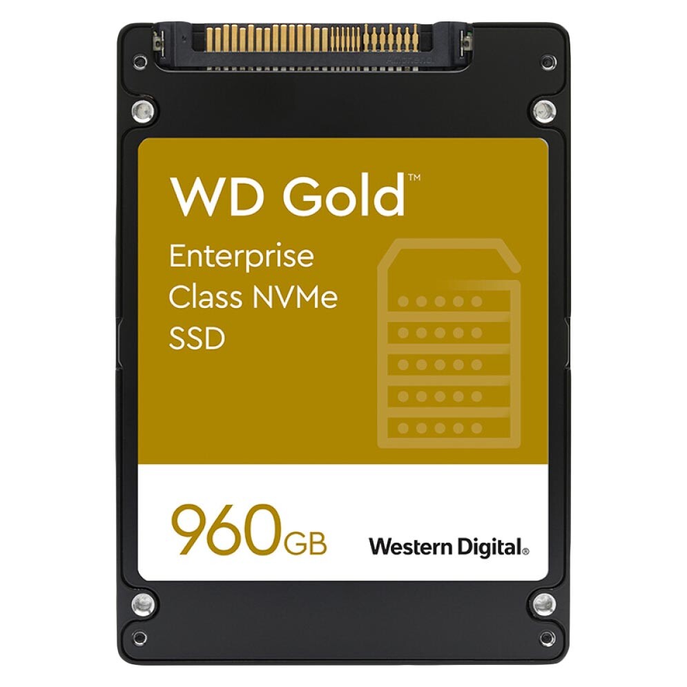 

Внутренний твердотельный накопитель Western Digital WD Gold Enterprise Class, WDS960G1DVD, 960Гб, 2,5"