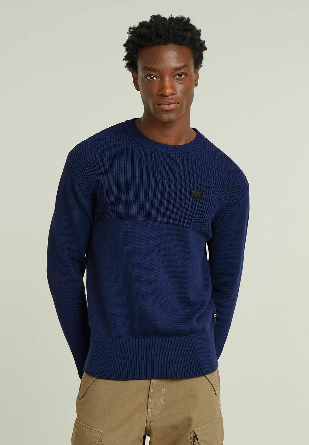 

Джемпер FISHERMAN KNIT G-STAR, темно-синий