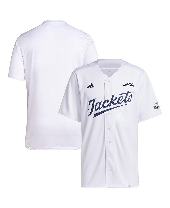 

Мужская белая бейсбольная майка Georgia Tech Yellow Jackets Team adidas, белый