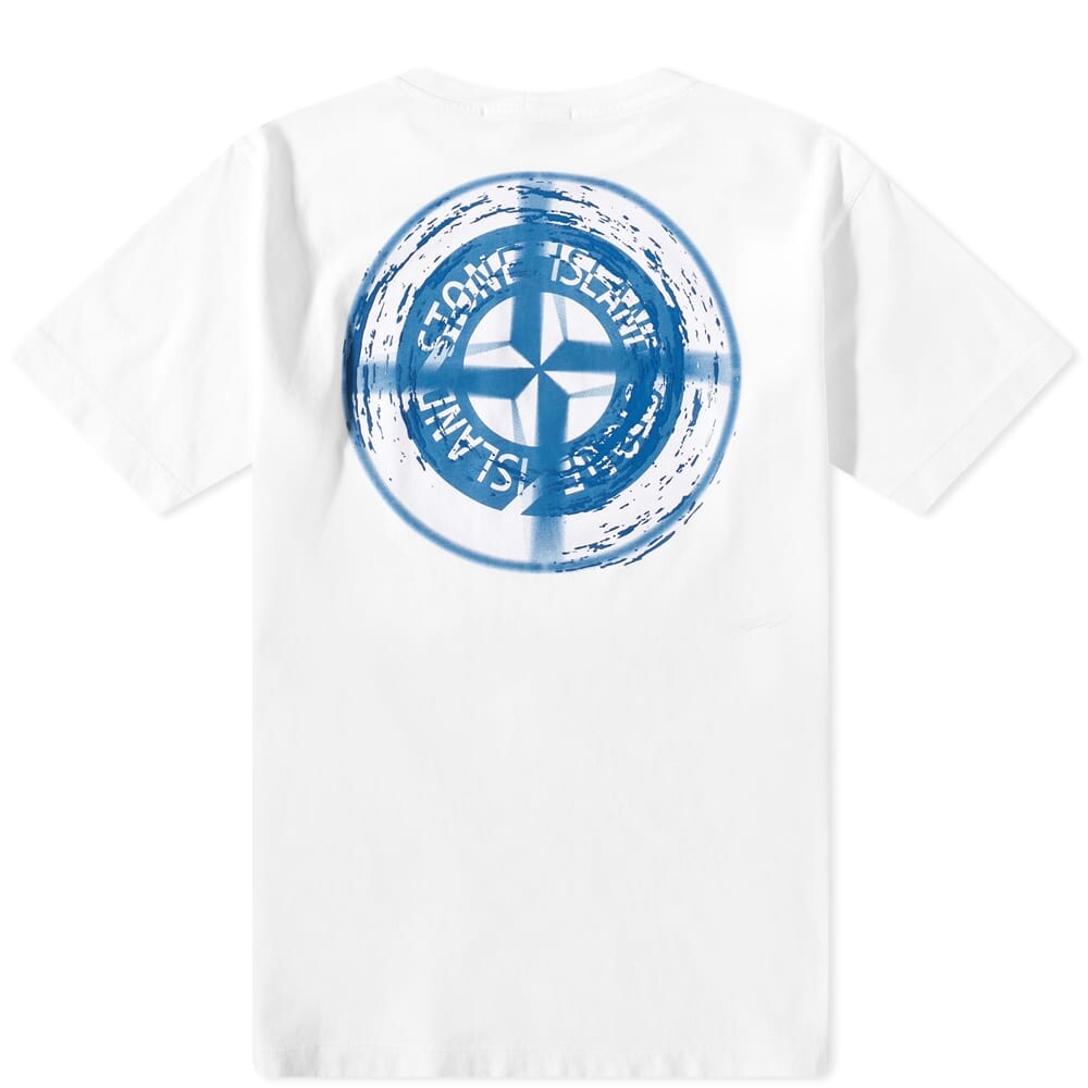 

Футболка Stone Island Junior Centre Logo Tee, Белый