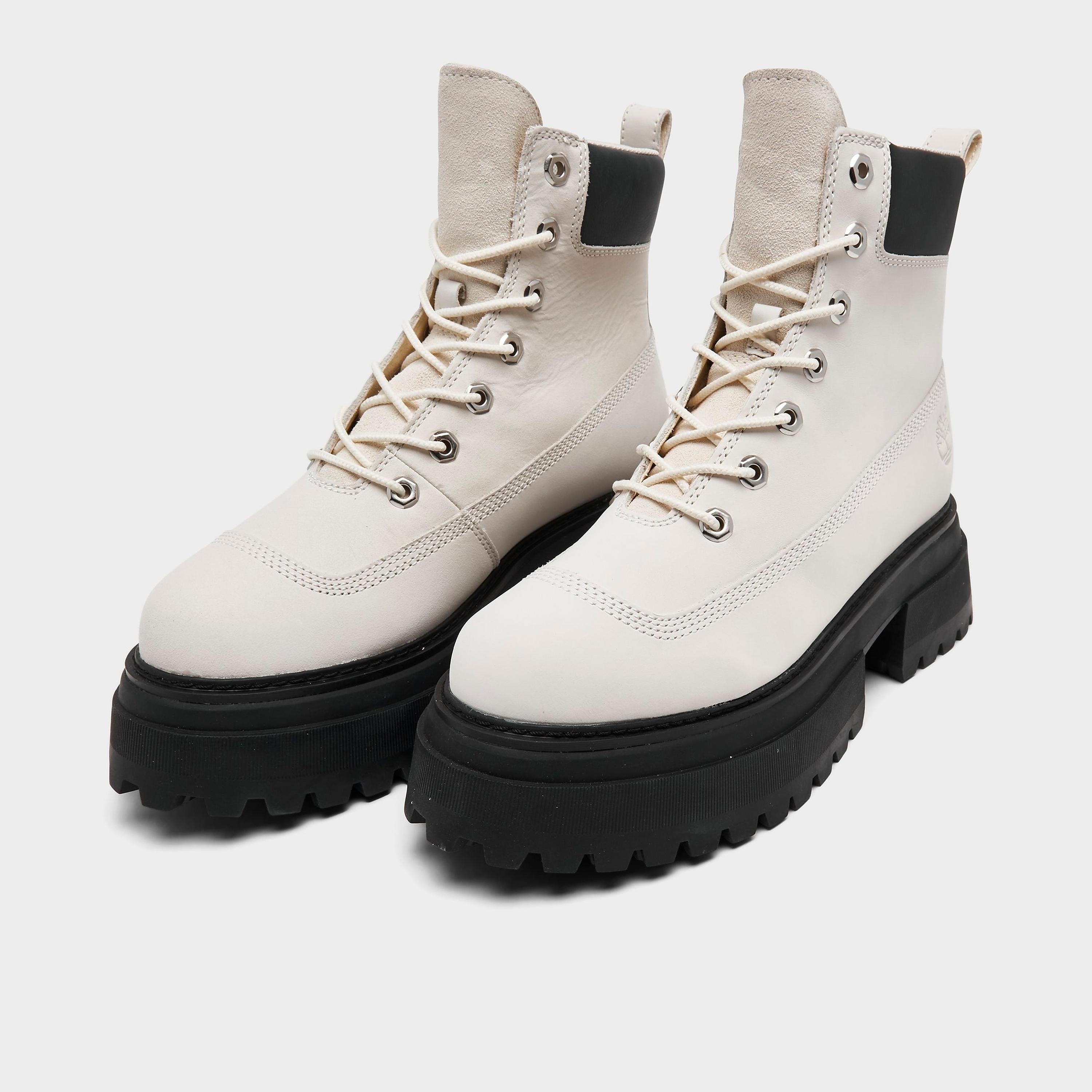 Женские ботинки на шнуровке Timberland Sky 6 дюймов, белый – купить сдоставкой из-за рубежа через платформу «CDEK.Shopping»