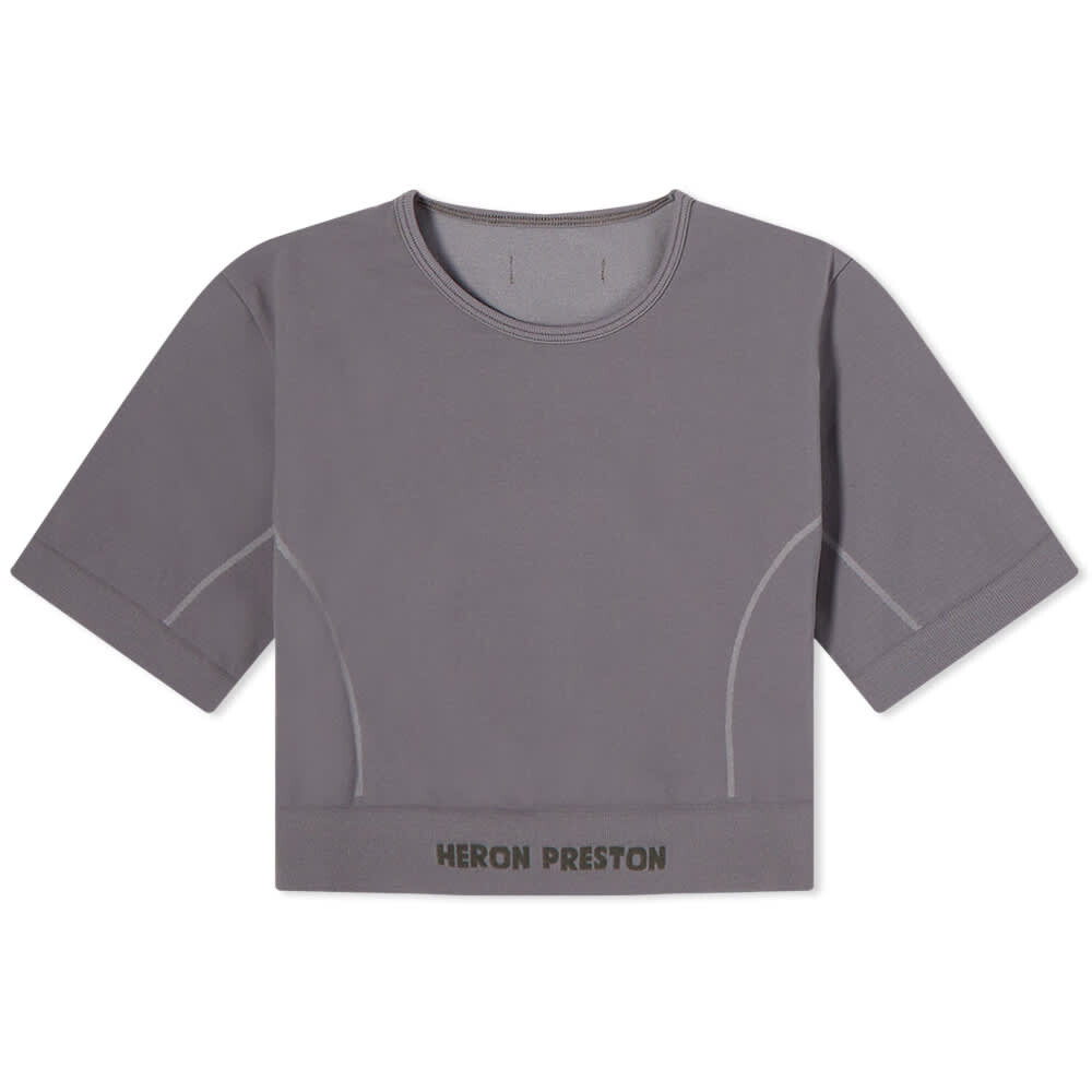 

Футболка Heron Preston Active Short Sleeve Crop, Серый