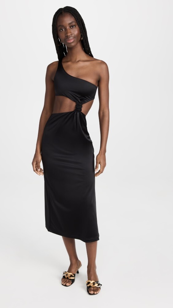 

Платье Versace Swim Robe Belize Fabric, черный