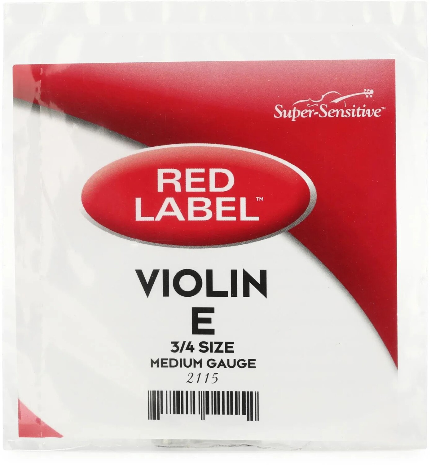 

Струна E для скрипки Super-Sensitive 2115 Red Label — размер 3/4