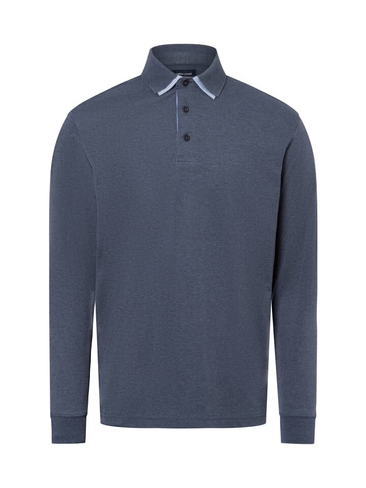 

Поло Andrew James Langarmshirt, цвет indigo