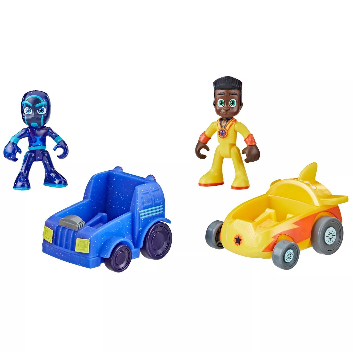 

Пи Джей Маски Ньютон Стар против боевых гонщиков ночных ниндзя от Hasbro Hasbro