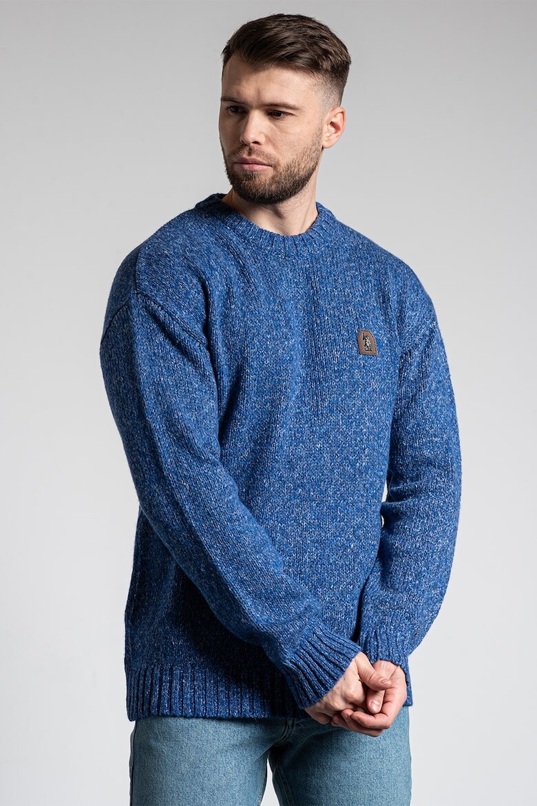 

Свитер крупной вязки Larix U S Polo Assn , синий