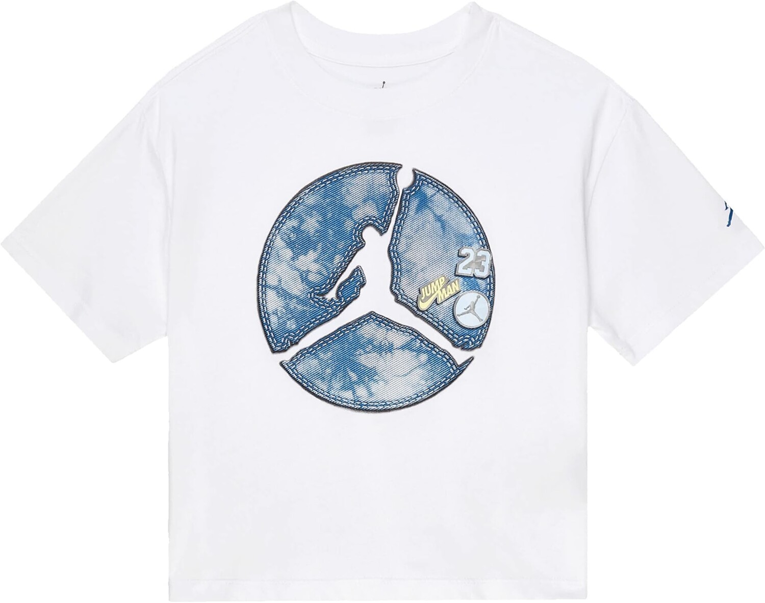 

Футболка Jordan Jumpman Denim Play Tee, белый