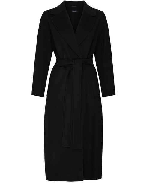

Длинное пальто Eliot S Max Mara, черный