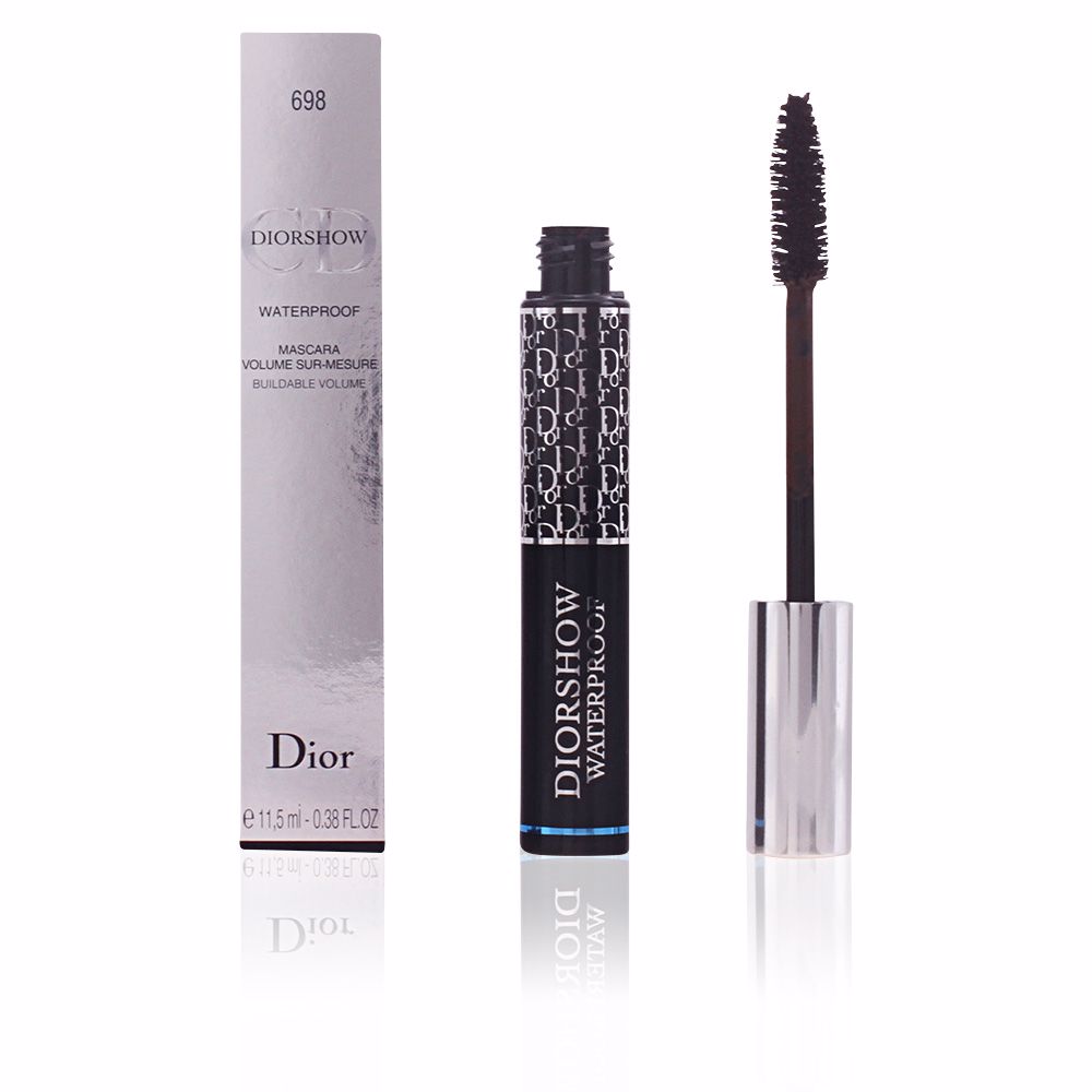 Тушь Diorshow mascara waterproof Dior, 11,5 ml, 698-châtaigne водостойкая тушь для бровей придающая объем dior diorshow on set brow 5