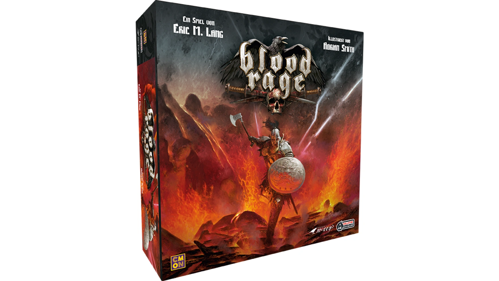 Cmon Blood Rage Базовая игра DE настольная игра blood rage кровь и ярость