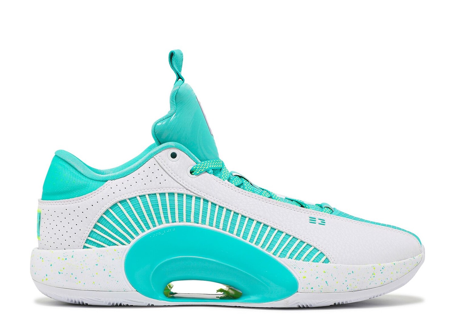 

Кроссовки Air Jordan Guo Ailun X Air Jordan 35 Low Pf 'Jade', зеленый