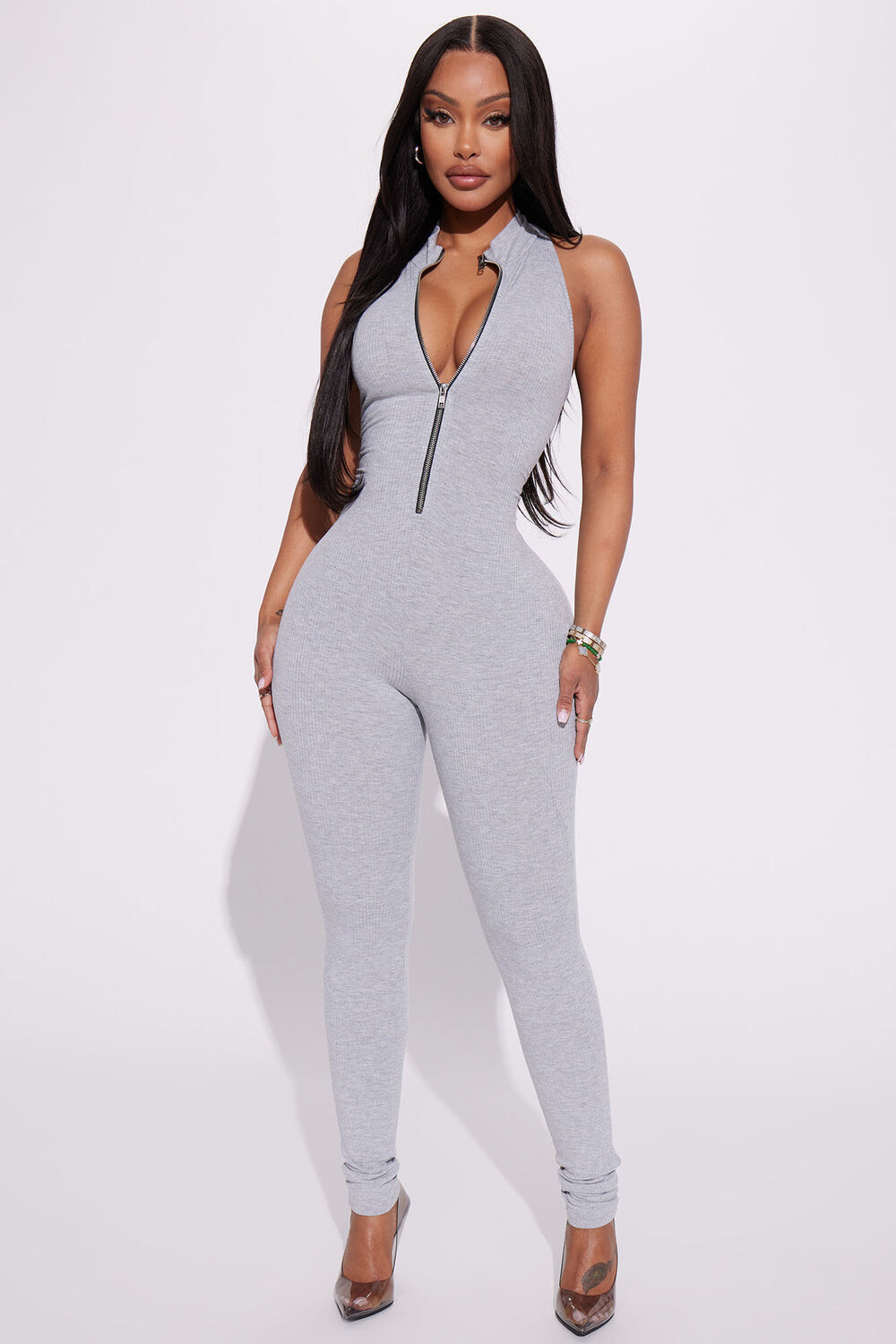 

Комбинезон Fashion Nova NJ8776N, серый