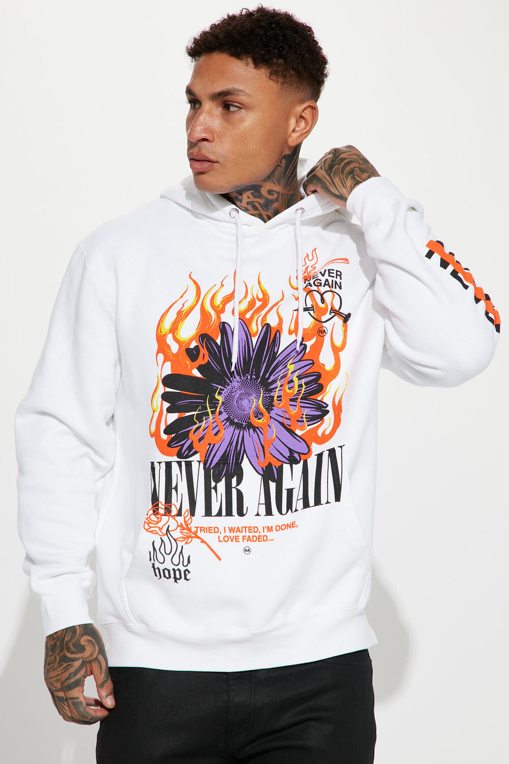 

Худи Fashion Nova SPDN2022M, белый