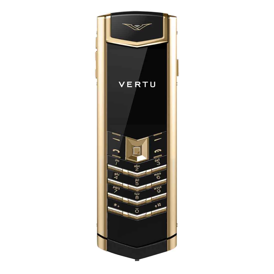 Мобильный телефон Vertu Signature V Solid Black All Gold, черный/золото –  купить из-за границы через сервис «CDEK.Shopping»