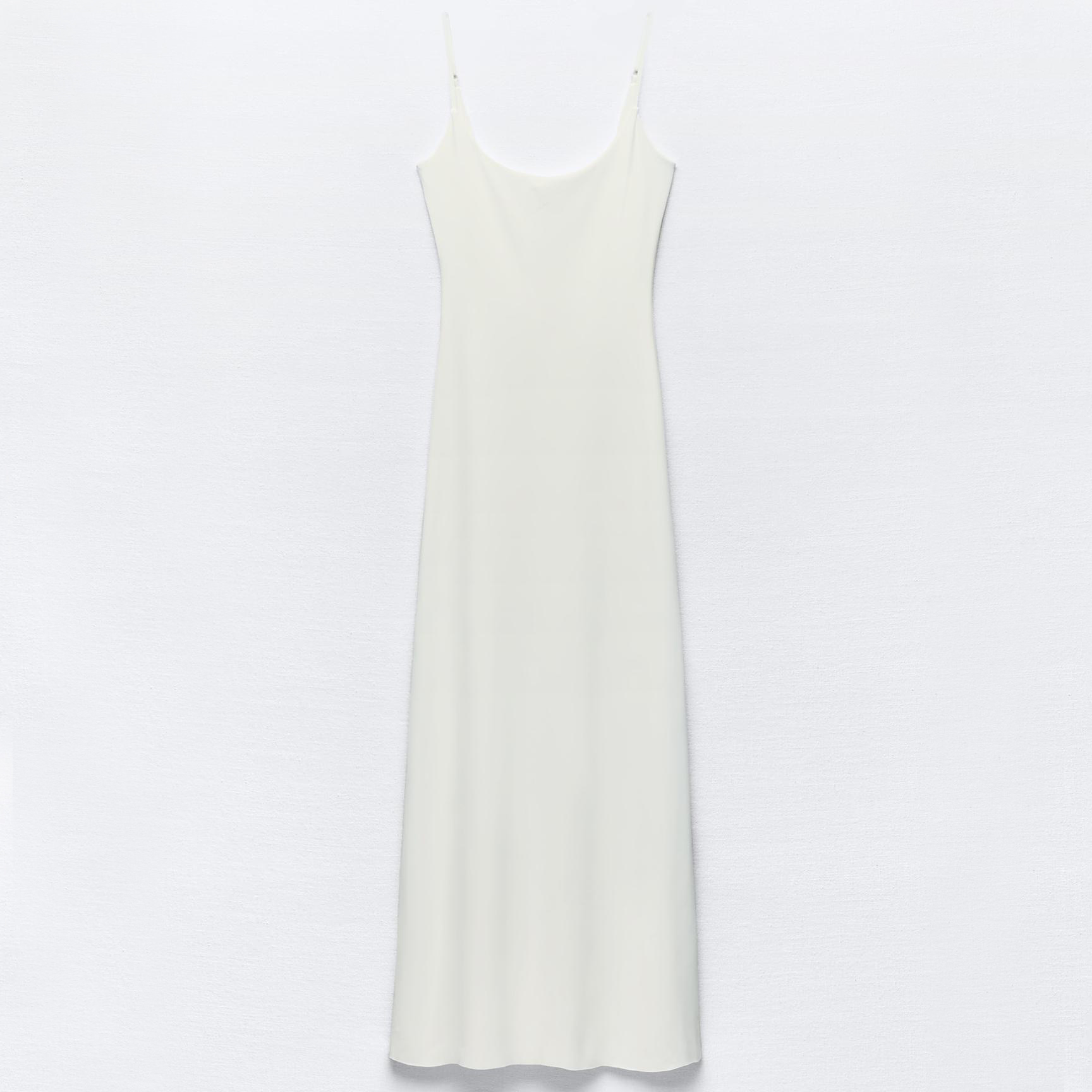 цена Платье Zara Polyamide Blend Bodycon, белый