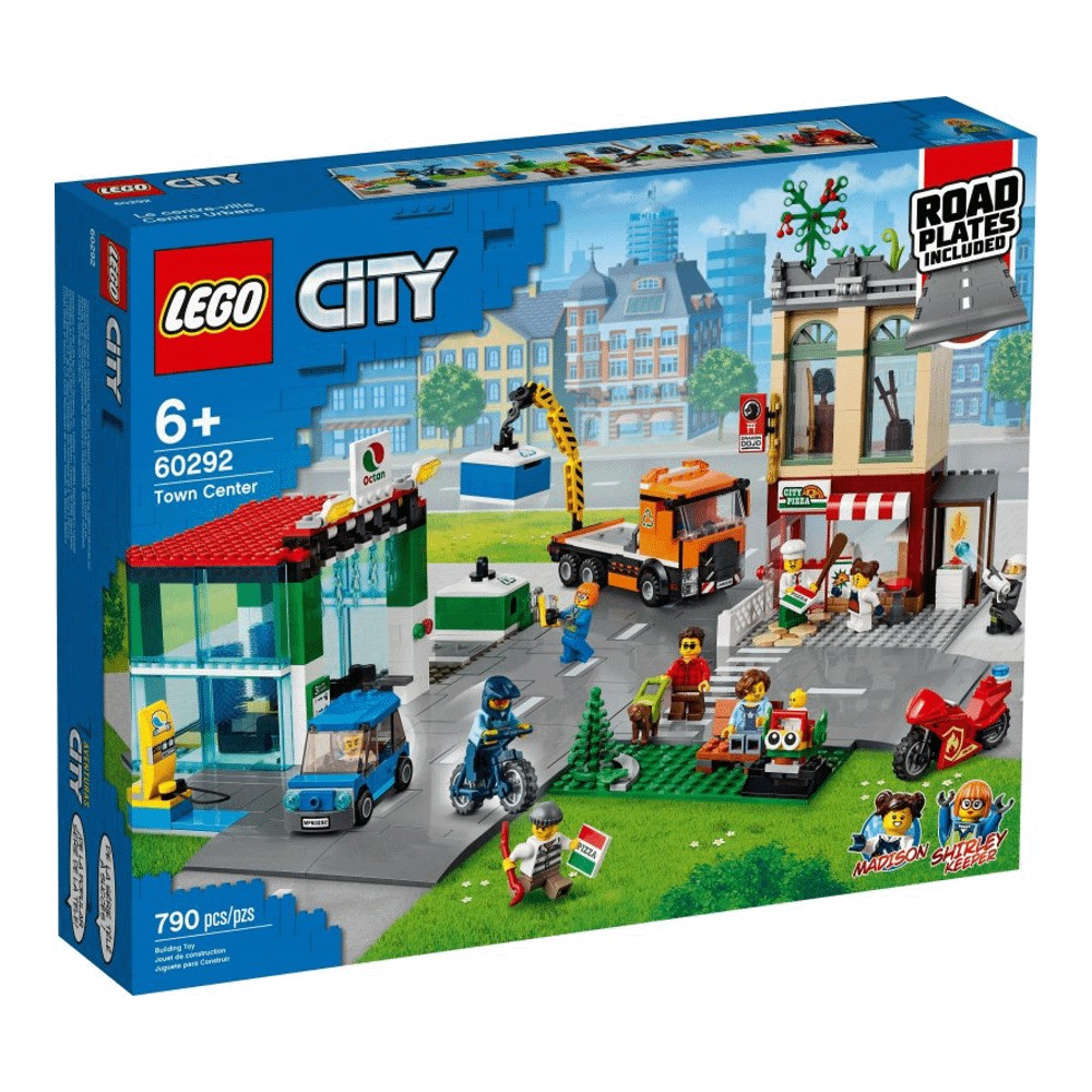 Конструктор LEGO City 60292 Центр города конструктор lego city community 60292 центр города 790 дет