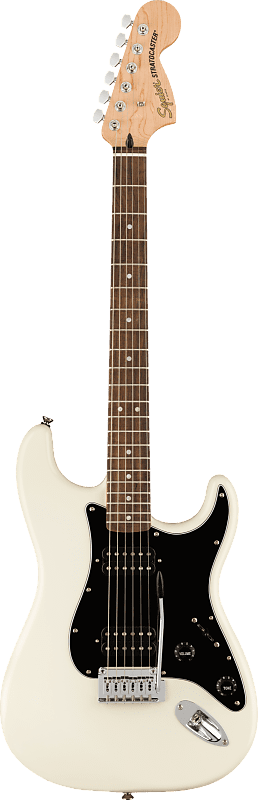 Электрогитара Squier Affinity Series Stratocaster HH в олимпийском белом цвете Affinity Stratocaster HH
