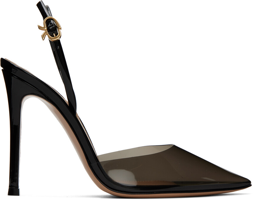 

Туфли D'Orsay 105 с черной лентой Gianvito Rossi