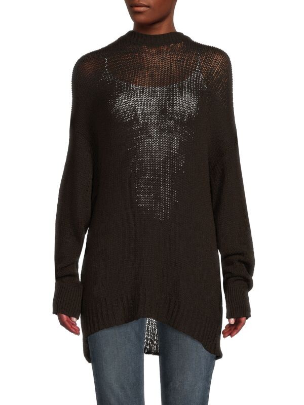 

Свободный свитер софии The Row Dark brown