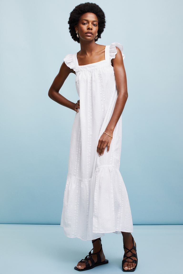 

Платье из коры H&M, белый