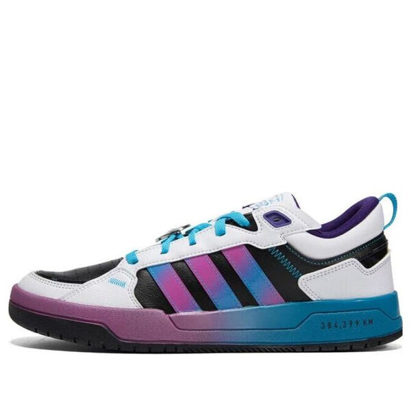 

Кроссовки adidas neo 100DB 'White Black Blue' H03401, белый