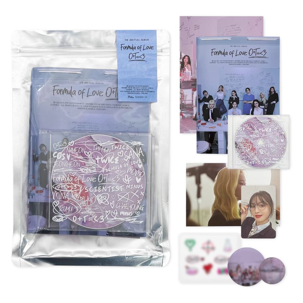 

CD диск Twice Album Volume 3 Formula Of Love (Result File Ver.) | Twice