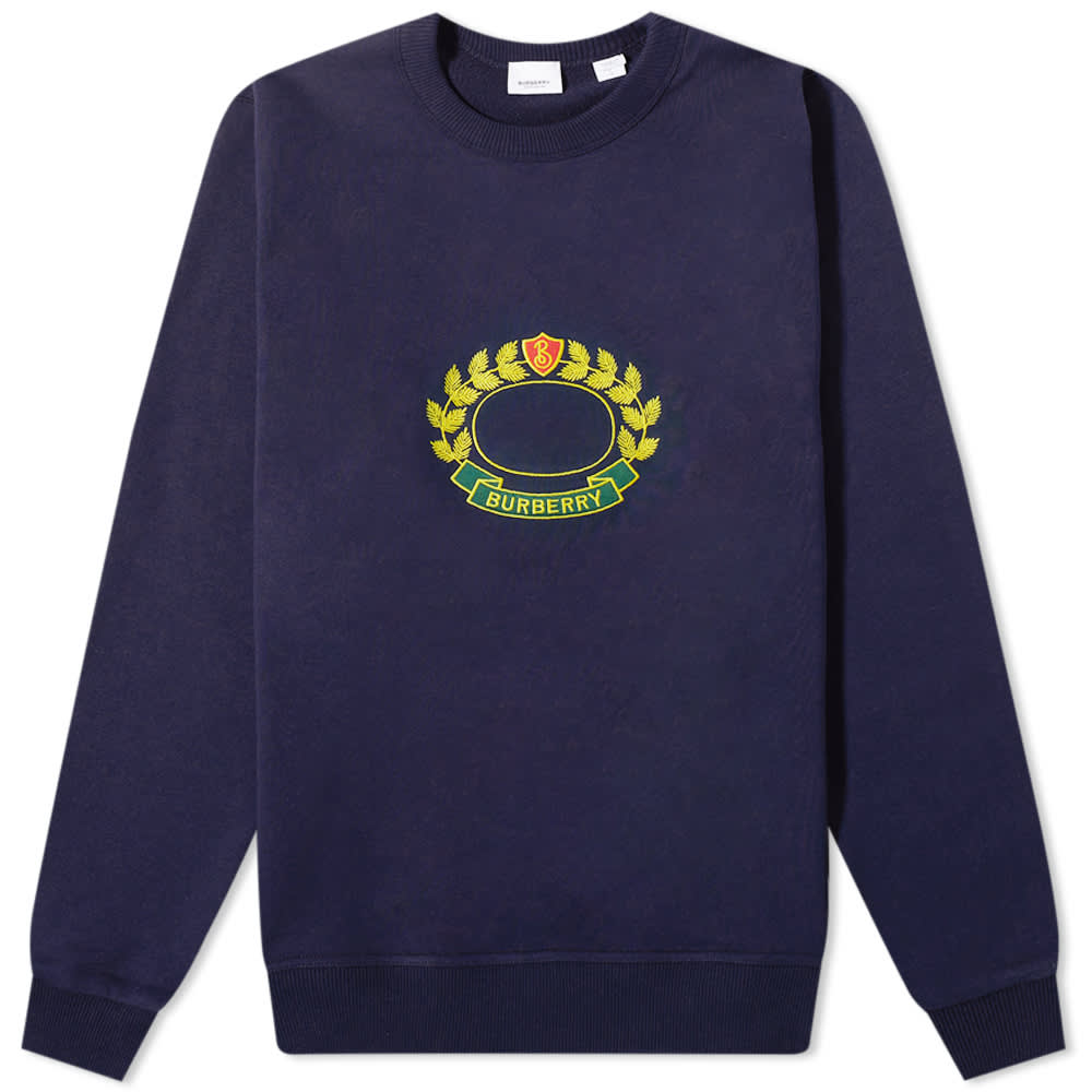 Burberry Addiscombe Laurel Logo Crew Sweat