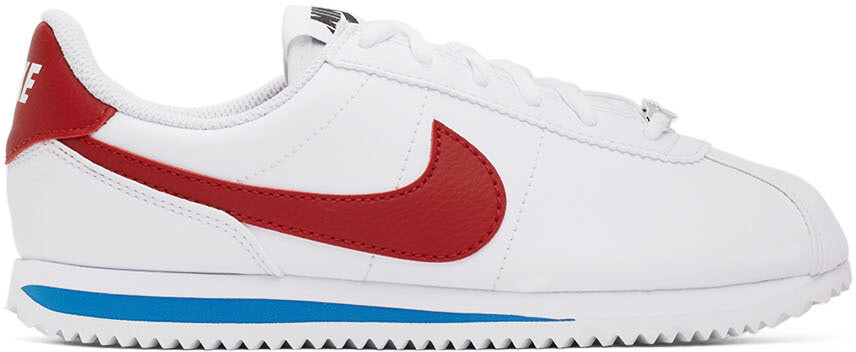

Детские бело-красные кроссовки Cortez Basic для больших детей Nike