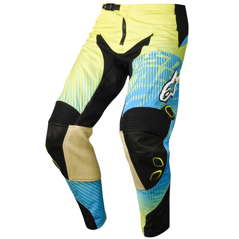 

Брюки Alpinestars Charger мотокроссные, желто-синие