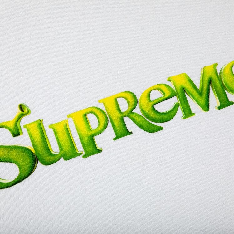 Supreme Shrek Tee White