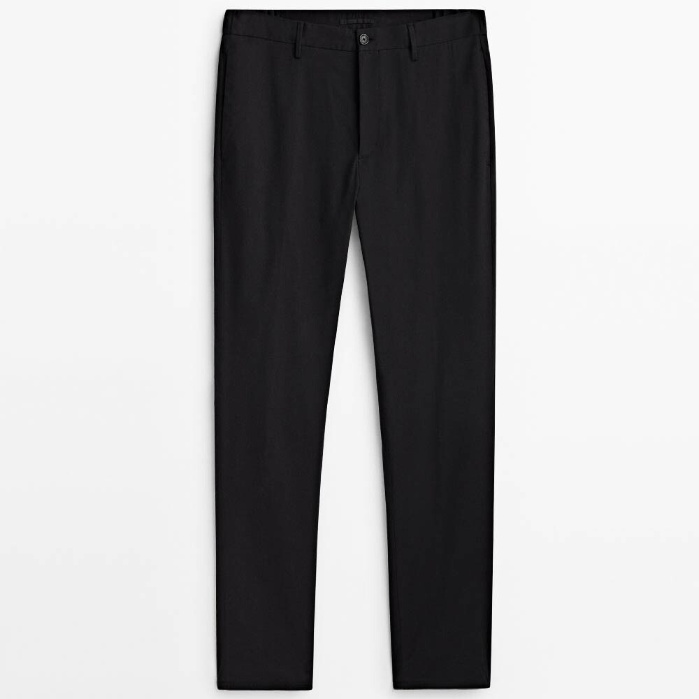 

Брюки Massimo Dutti Twill Chino, черный