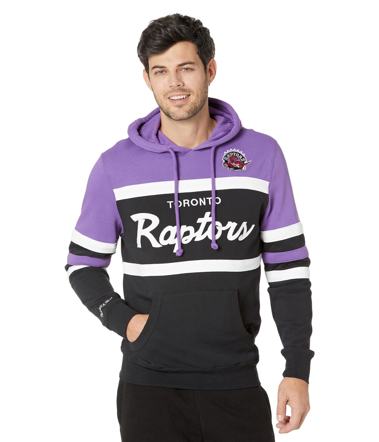 

Худи Mitchell & Ness, NBA Head Coach Hoodie Raptors, Серый