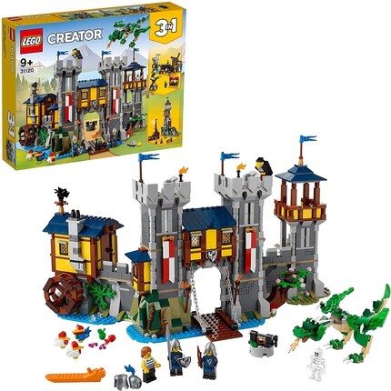 

Конструктор Lego Creator средневековый замок с фигуркой дракона