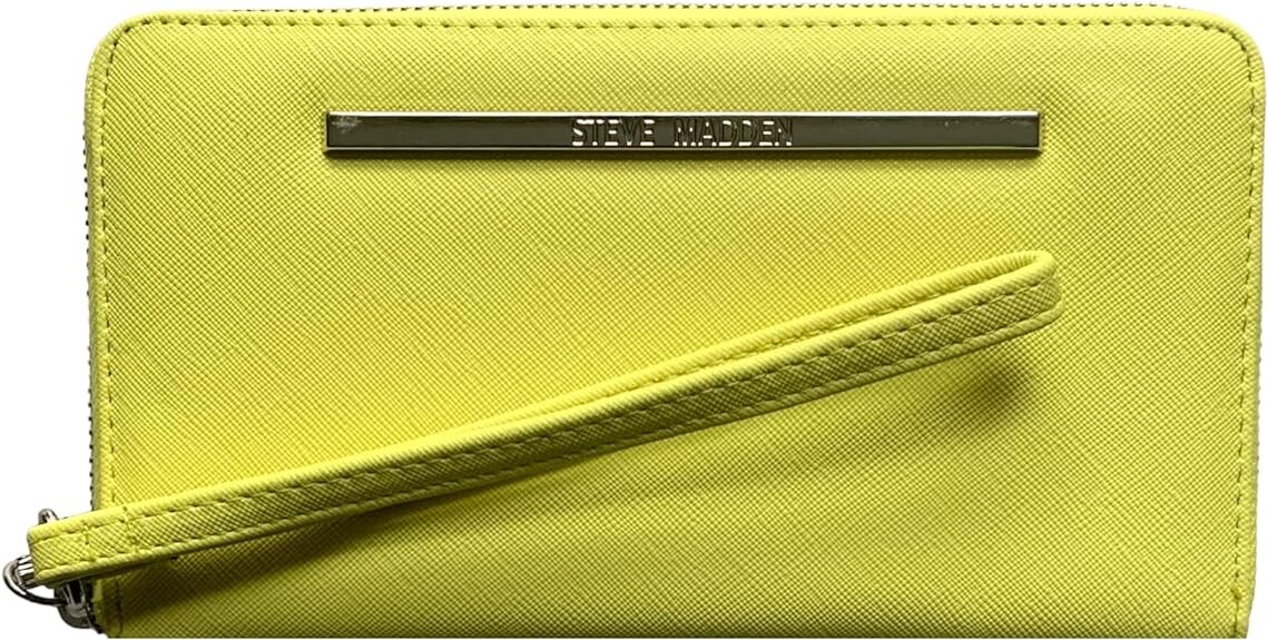 

Женская сумка-кошелек на молнии Steve Madden, ярко-желтый