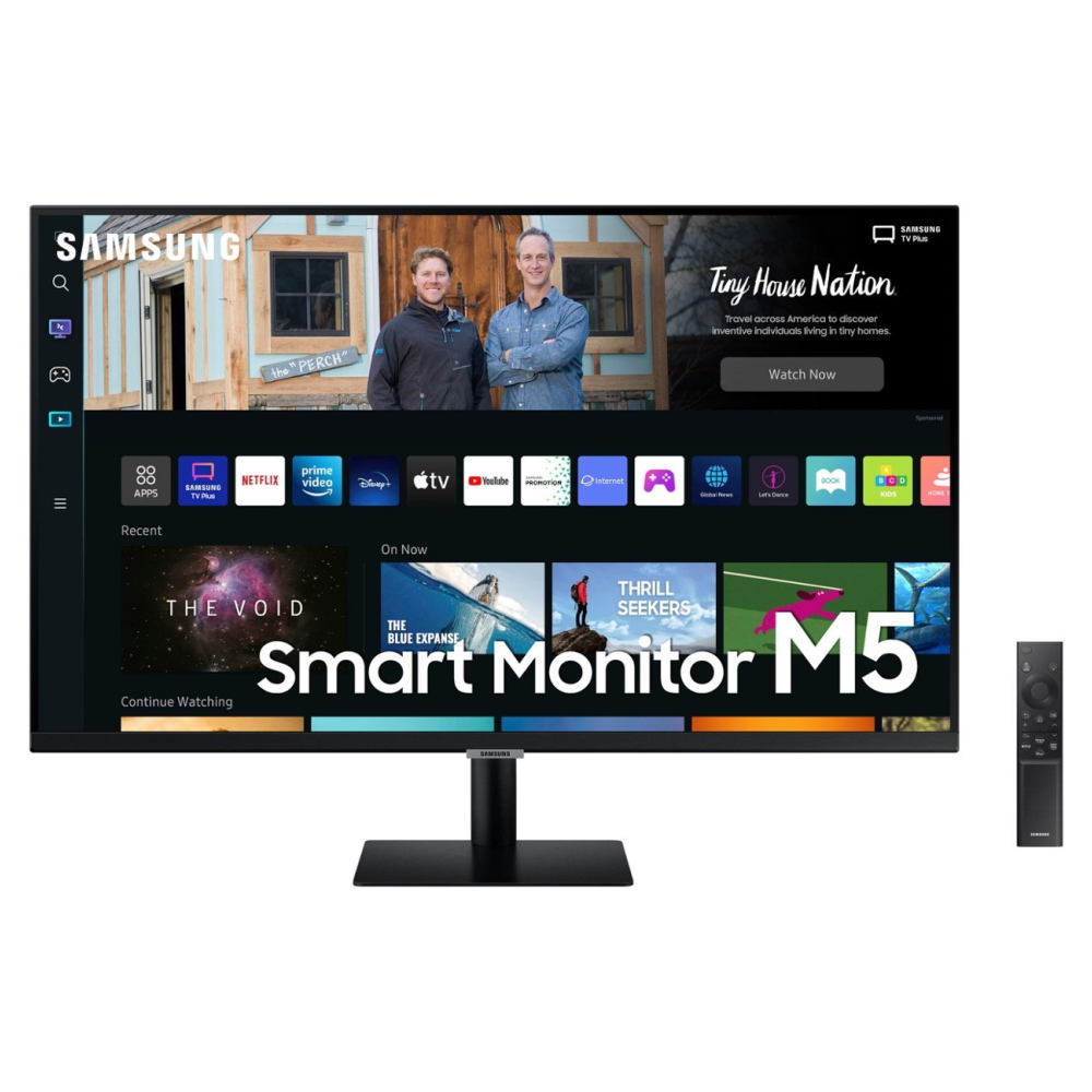 Смарт-Монитор Samsung Smart M50B, 32, 1920x1080, 60 Гц, VA, черный монитор samsung viewfinity s70a s32a700nwc 32 3840x2160 60 гц va черный