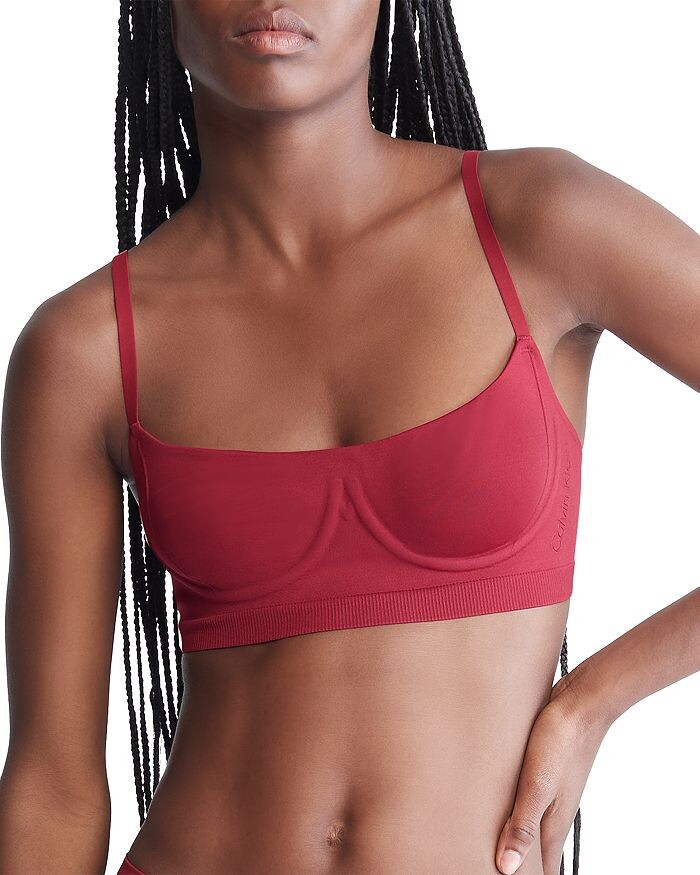 

Балкон без подкладки Bonded Flex Bralette Calvin Klein