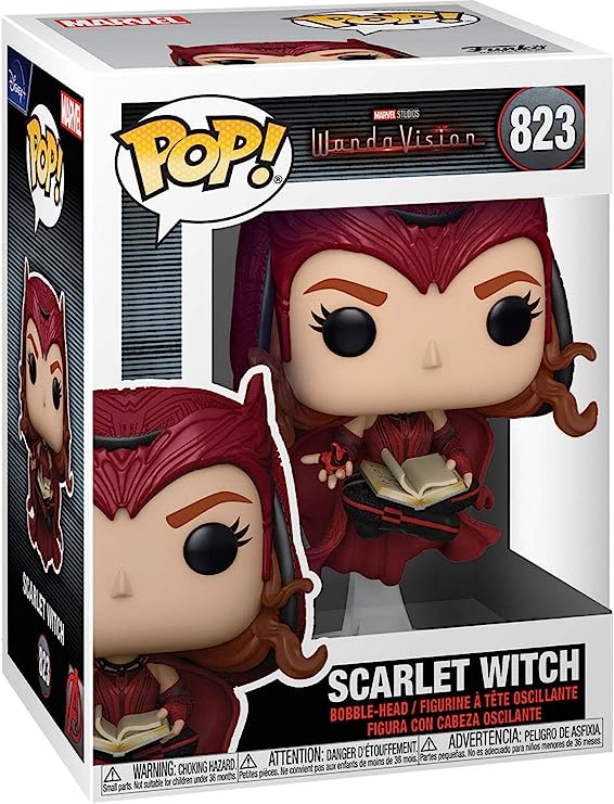 Фигурка Funko POP! Marvel: WandaVision - The Scarlet Witch фигурка funko головотряс marvel comics pop gingerbread scarlet witch