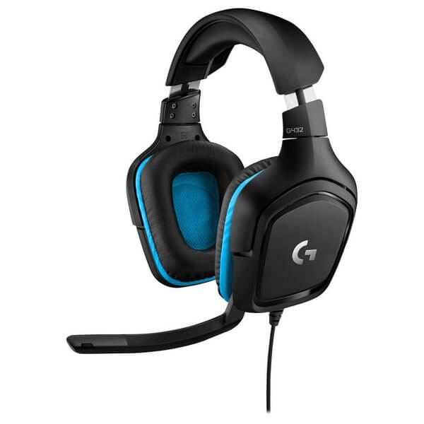 Игровая гарнитура Logitech G432, черный - фото