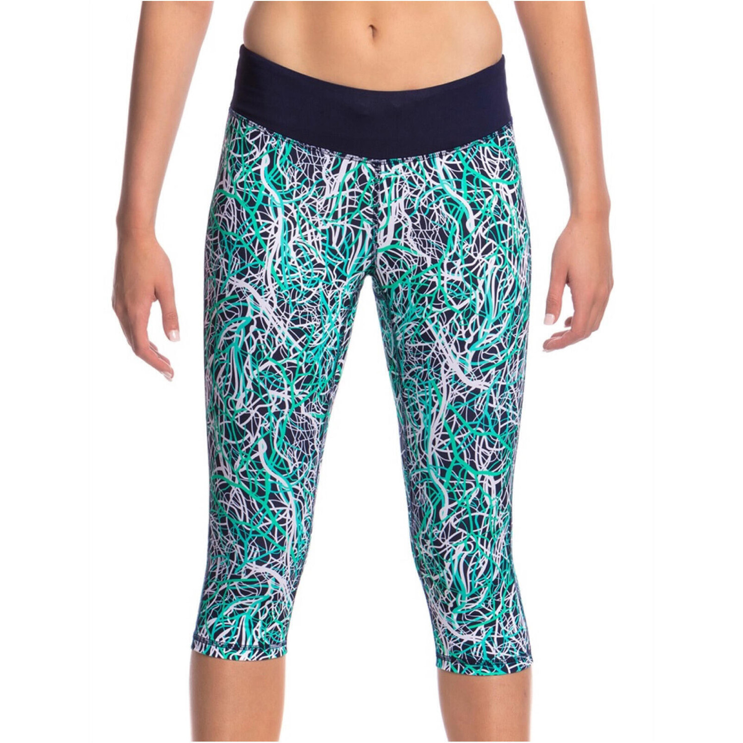 

Леггинсы женские Funkita Hi Runner 7/8, белый