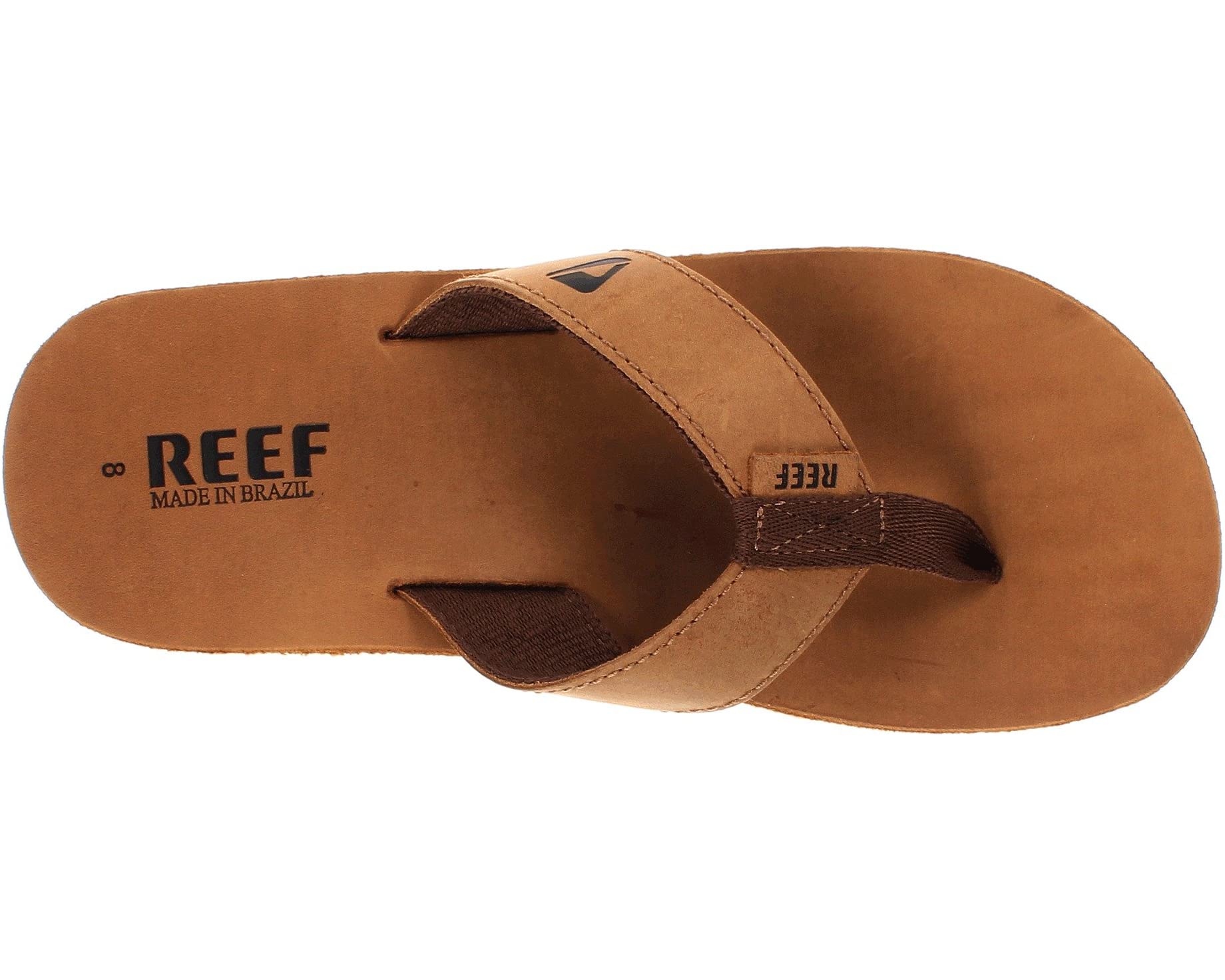 Сандалии Reef Leather Smoothy Reef, бронзовый - фото