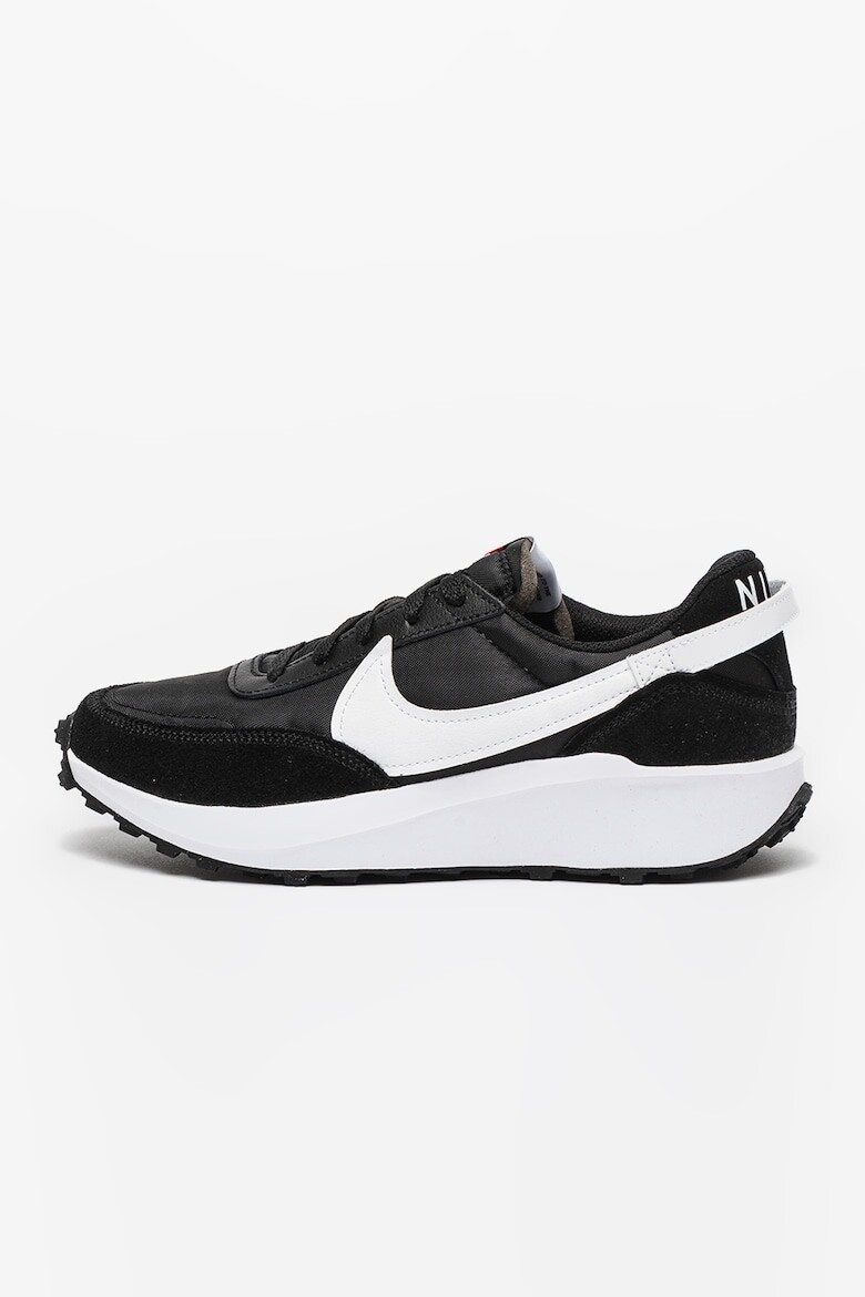 

Кроссовки Waffle Debut из замши Nike, черный