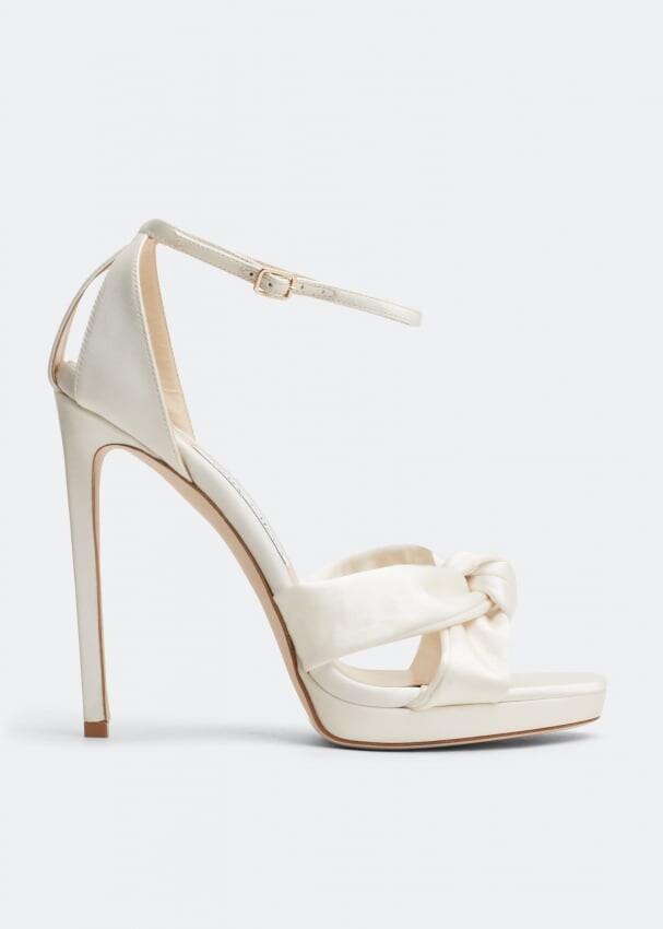 

Сандалии JIMMY CHOO Rosie 120 sandals , белый