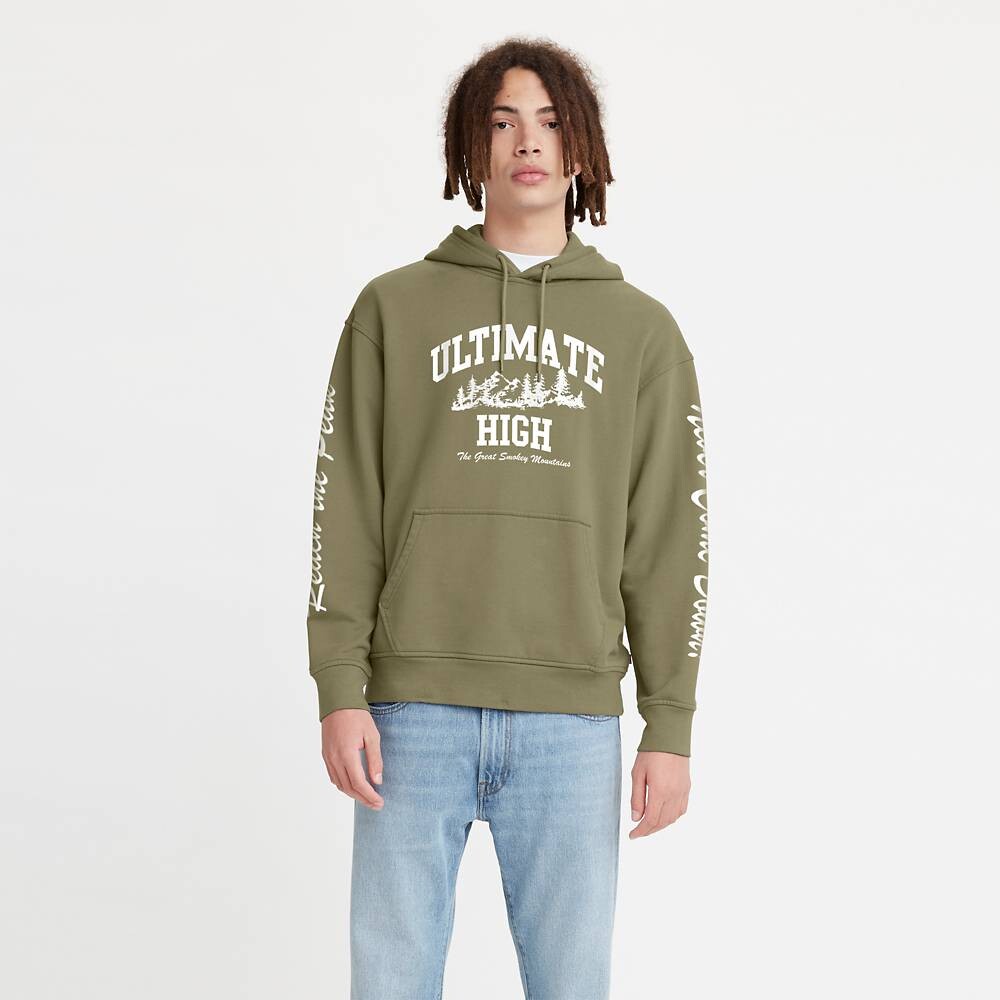 

Худи Levi's, зеленый