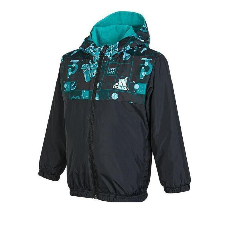 

Куртка Adidas, черный/темно-зеленый/зеленый