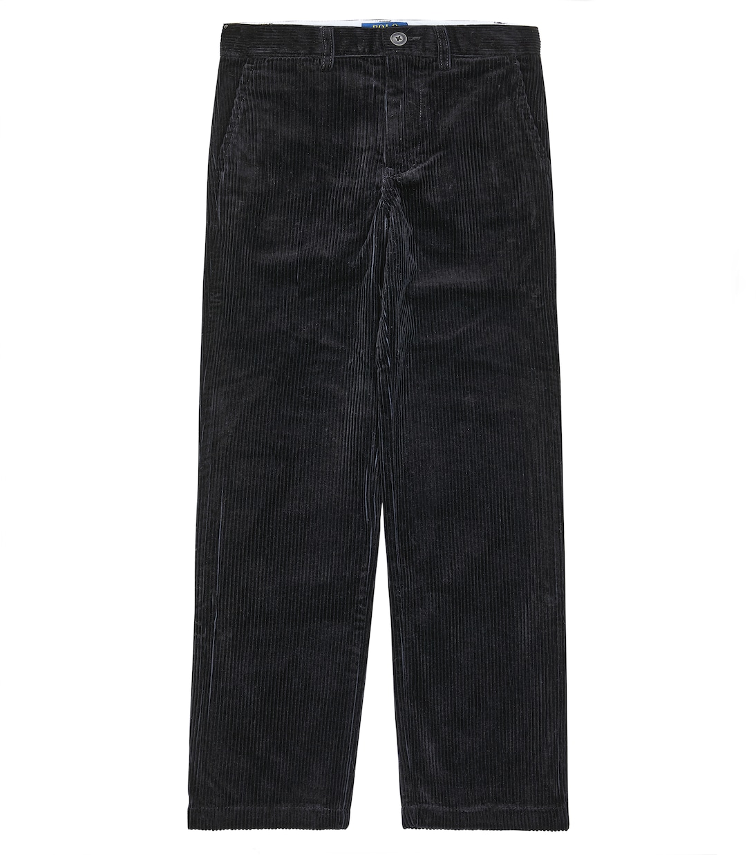 Прямые брюки из хлопкового вельвета Polo Ralph Lauren Kids, черный мужские кепки polo ralph lauren черные 710548524012 черный