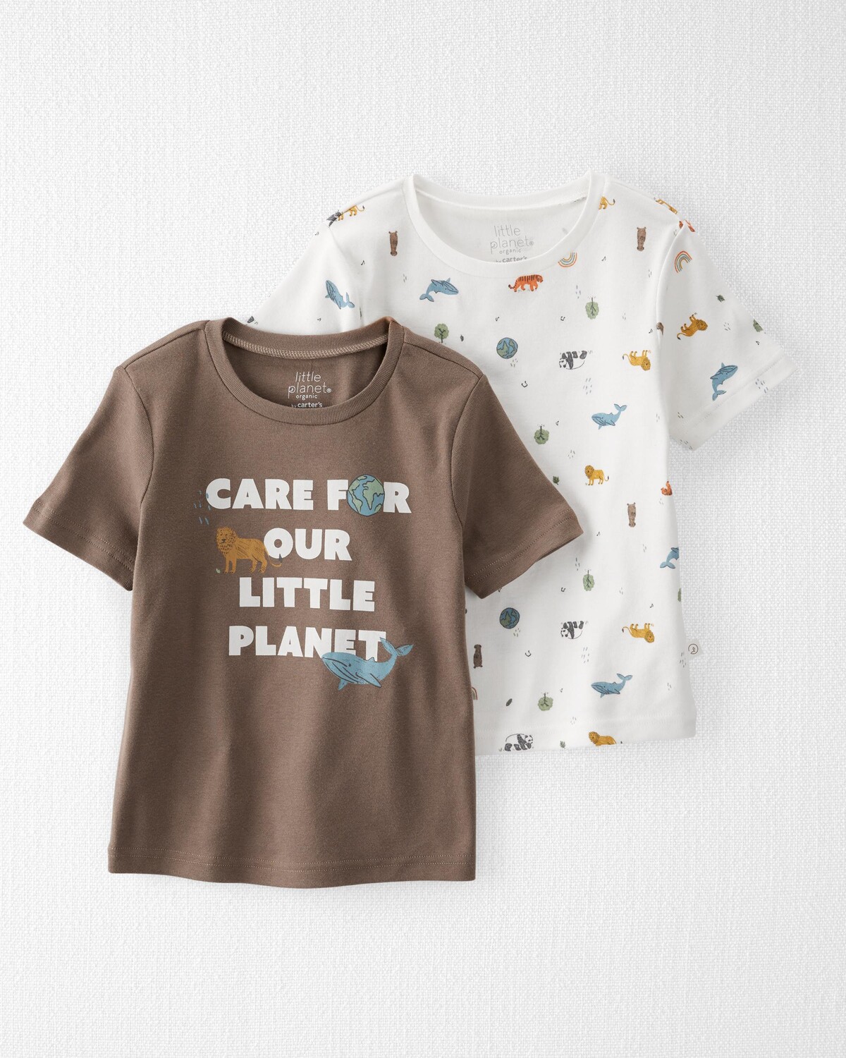 

Комплект из 2 футболок из органического хлопка для малышей Carter's