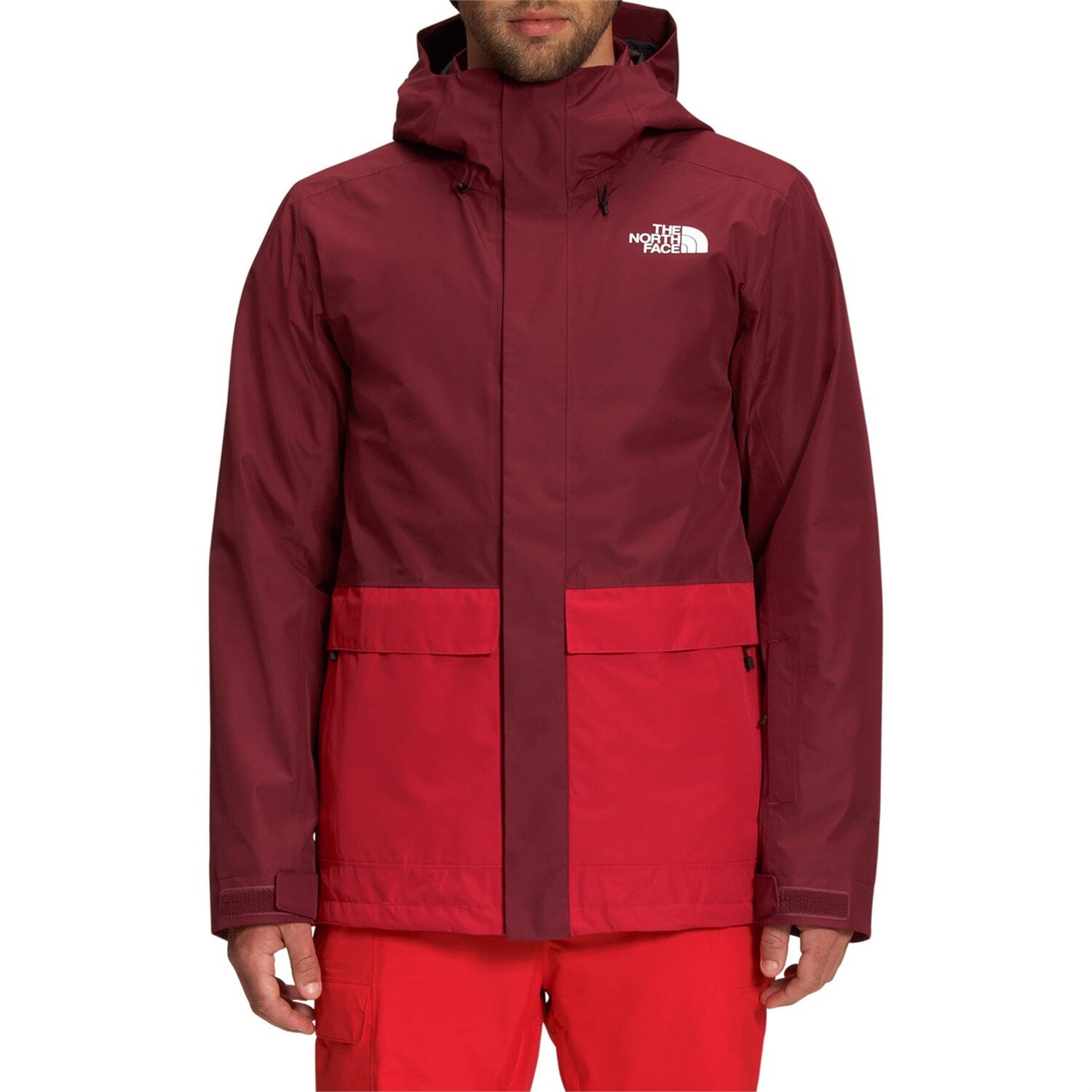 

Триклиматическая куртка The North Face Clement, cordovan