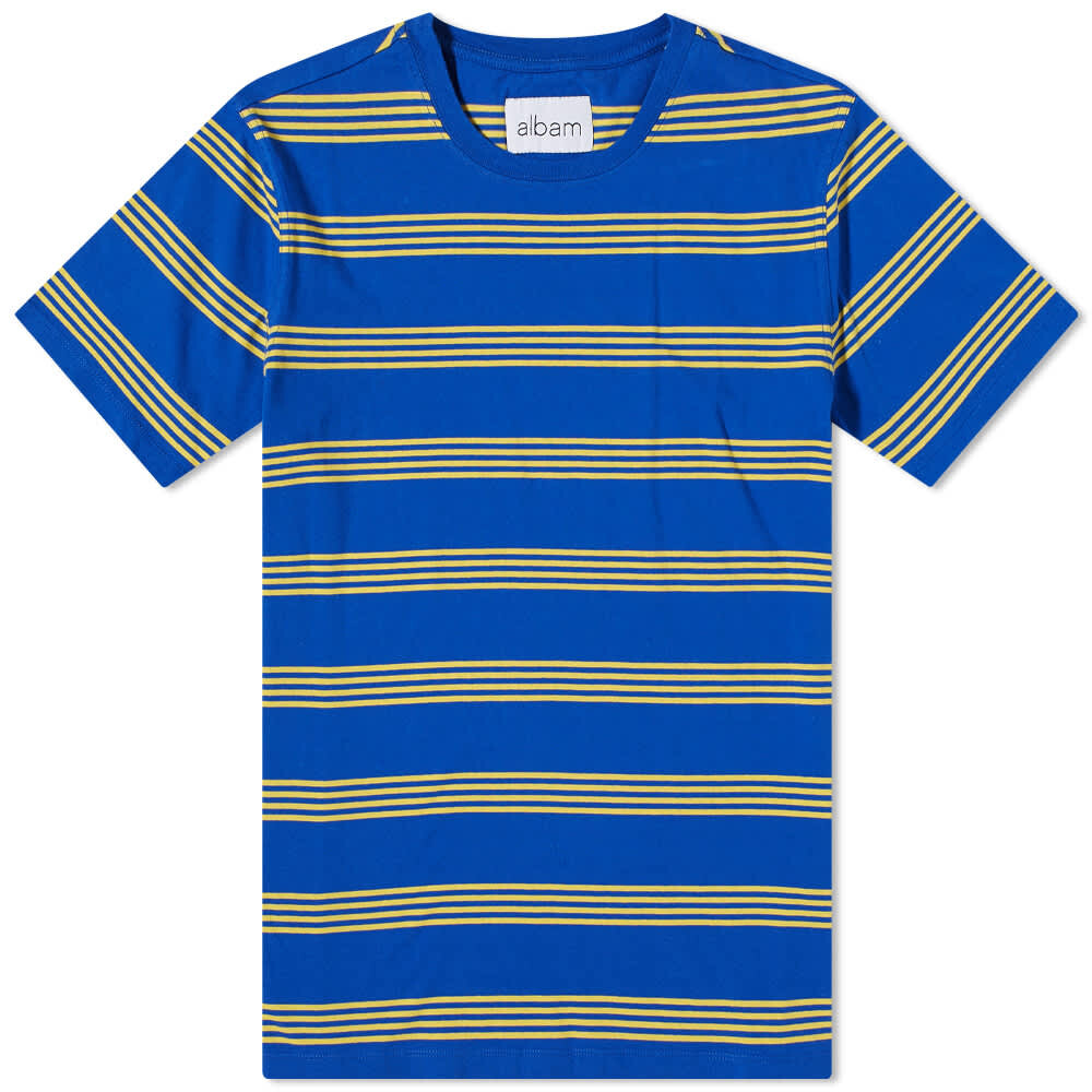 

Футболка Albam Fine Stripe Tee, Синий
